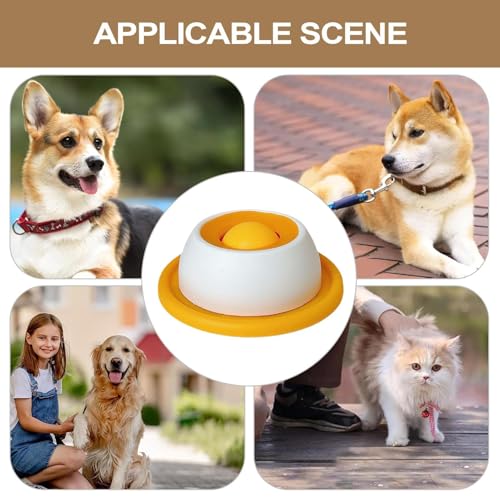 jopiuieo Hundesnack Spielzeug | Lecknapf Für Hund Und Katze | Für Die Futterausgabe, Gesunde Ernährung & Gewöhnung An Die Box von jopiuieo