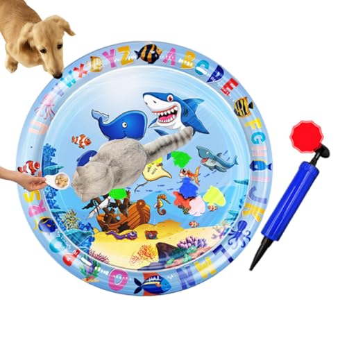 jopiuieo Katzenwasserbett, Katzenwassermatte | Kühlwasserbett Haustierpolster Spielzeug, Cat Interactive Toys Kühlmatte, Tragen Sie Resistente Katzenkühlkissen Für Welpen Haustiere Und Hunde jopiuieo Katzenwasserbett, Katzenwassermatte | Kühlwasserbett Haustierpolster Spielzeug, Cat Interactive Toys Kühlmatte, Tragen Sie Resistente Katzenkühlkissen Für Welpen Haustiere Und Hunde von jopiuieo