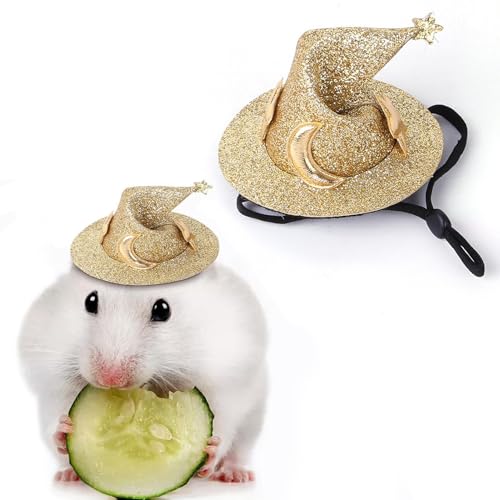 jopiuieo Mini-Hamstermütze, Kleintiermütze,Frettchen Zaubererhut - Kleine Haustiermütze, Kostümmütze für Hamster, Meerschweinchen, Chinchillas, Frettchen, Kaninchen jopiuieo Mini-Hamstermütze, Kleintiermütze,Frettchen Zaubererhut - Kleine Haustiermütze, Kostümmütze für Hamster, Meerschweinchen, Chinchillas, Frettchen, Kaninchen von jopiuieo