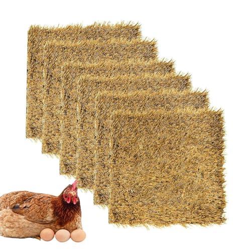 jopiuieo Nistunterlagen für Hühnerstall – waschbare Hühnerstall-Bettwäsche – Geflügel-Lebensraum Zubehör für Hinterhof, Outdoor, Innenbereich, Gehöft, Garten von jopiuieo