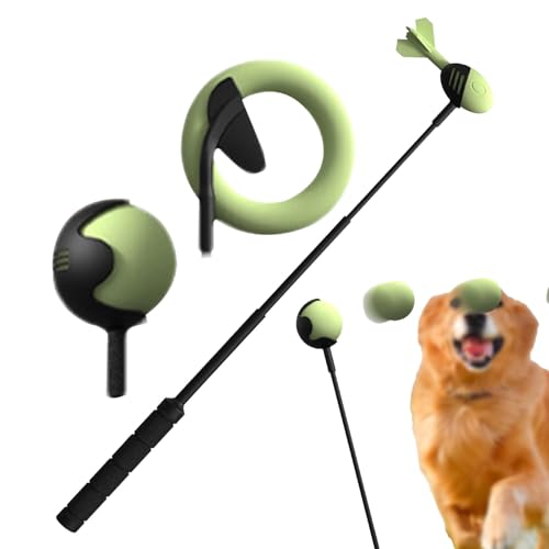 jopiuieo Welpenspielzeug-Ballwerfer, Haustier-Tennisballwerfer | Tennisballwerfer mit rutschfestem Griff für kleine Hunde - Einziehbarer Welpenball-Wurfstock, Haustierspielzeug-Ballwerfer jopiuieo Welpenspielzeug-Ballwerfer, Haustier-Tennisballwerfer | Tennisballwerfer mit rutschfestem Griff für kleine Hunde - Einziehbarer Welpenball-Wurfstock, Haustierspielzeug-Ballwerfer von jopiuieo