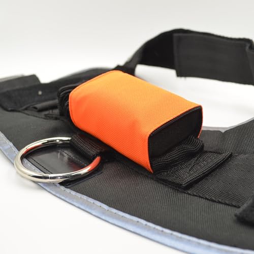 josi.li GPS Tracker Tasche für Hunde - einfache und effektive Trackerhülle aus doppellagigem Nylon - schwimmtauglich, Diverse GPS Modelle (Tractive Dog 4-71x17x29mm) von josi.li