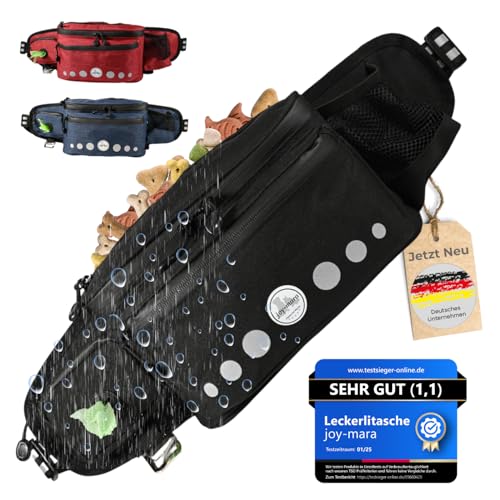 joy-mara Leckerlitasche für Hunde - herausnehmbarer Leckerlibeutel, wasserdichte Bauchtasche als Futterbeutel mit Reflektoren, Hundetraining Gürteltasche mit Kotbeutelspender joy-mara Leckerlitasche für Hunde - herausnehmbarer Leckerlibeutel, wasserdichte Bauchtasche als Futterbeutel mit Reflektoren, Hundetraining Gürteltasche mit Kotbeutelspender von joy-mara