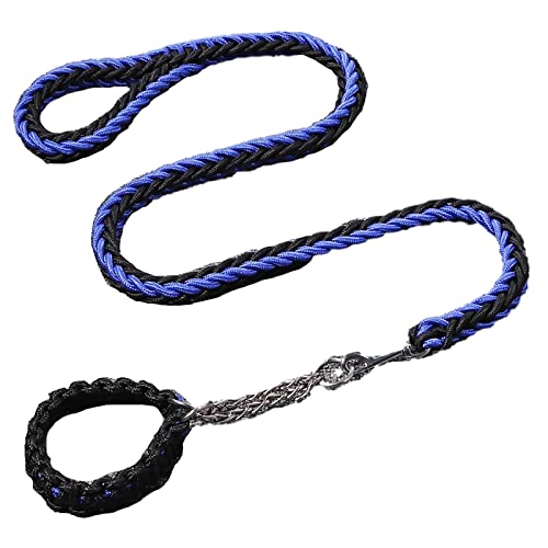 1,15 m – 1,35 m, farbige 8-strängige Nylon-geflochtene Haustier-Leine für große Hunde für mittelgroße und große Hunde 1,15 m – 1,35 m, farbige 8-strängige Nylon-geflochtene Haustier-Leine für große Hunde für mittelgroße und große Hunde von joyxiwa