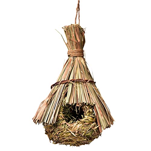 1 x Strohnest handgewebte Produkte, kreativer Hibiskus-Kürbis, Vogelhaus, Gartendekoration, Haustier-Vogelnest, Stroh-Simulation, Vogelhaus 1 x Strohnest handgewebte Produkte, kreativer Hibiskus-Kürbis, Vogelhaus, Gartendekoration, Haustier-Vogelnest, Stroh-Simulation, Vogelhaus von joyxiwa