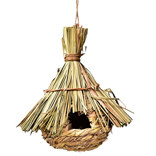 1 x Strohnest handgewebte Produkte kreative Hibiskus-Kürbis Vogelhaus Gartendekoration Haustier Vogelnest Stroh Simulation Vogelhaus 100% Naturfaser Gras großes Vogelnest 28 x 20 cm, reine Handarbeit 1 x Strohnest handgewebte Produkte kreative Hibiskus-Kürbis Vogelhaus Gartendekoration Haustier Vogelnest Stroh Simulation Vogelhaus 100% Naturfaser Gras großes Vogelnest 28 x 20 cm, reine Handarbeit von joyxiwa