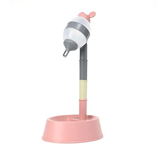 Haustier-Bewässerung, Hundenapf, vertikal, für Hunde, Wasserflasche, hohe Leckerei, Rollerball, Trinkflasche, auslaufsicher, geeignet für Indoor-Katzen und Hunde, rosa Unterseite Haustier-Bewässerung, Hundenapf, vertikal, für Hunde, Wasserflasche, hohe Leckerei, Rollerball, Trinkflasche, auslaufsicher, geeignet für Indoor-Katzen und Hunde, rosa Unterseite von joyxiwa