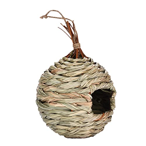 Vogelhaus, Vogelhaus, kugelförmig, 100 % Naturfaser, kugelförmig, 20 x 13 cm, 1 Stück Vogelhaus, Vogelhaus, kugelförmig, 100 % Naturfaser, kugelförmig, 20 x 13 cm, 1 Stück von joyxiwa