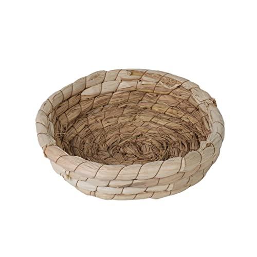 joyxiwa 1 x Grasnest, Tauben-Vogelnest, Brut-Ei-Becken-Nestmatte, Haustier-Taubenzubehör, Anti-Rollover-Stroh-Simulation, Vogelhaus, 100 % Naturfaser-Maisschalen, flacher Boden, 18–21 cm joyxiwa 1 x Grasnest, Tauben-Vogelnest, Brut-Ei-Becken-Nestmatte, Haustier-Taubenzubehör, Anti-Rollover-Stroh-Simulation, Vogelhaus, 100 % Naturfaser-Maisschalen, flacher Boden, 18–21 cm von joyxiwa