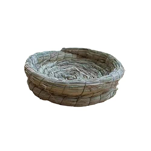 joyxiwa 1 x Grasnest Taubennest Vogelnest Bruting Ei Becken Nest Matte Haustier Taubenzubehör Anti-Rollover Stroh Simulation Vogelhaus 100% Naturfaser Stroh Radträger Taubennest joyxiwa 1 x Grasnest Taubennest Vogelnest Bruting Ei Becken Nest Matte Haustier Taubenzubehör Anti-Rollover Stroh Simulation Vogelhaus 100% Naturfaser Stroh Radträger Taubennest von joyxiwa