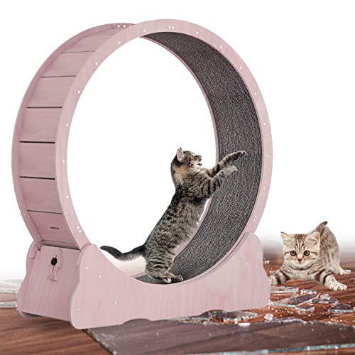 Großes Cat-laufband,laufrad Für Hauskatzen, Sicherheitsbremse/geräuscharm, Größen Und Farben Optional, Laufrad Zur Gewichtskontrolle Bei Katzen Und Zur Verringerung Von Langeweile,Pink-XL von json2xml