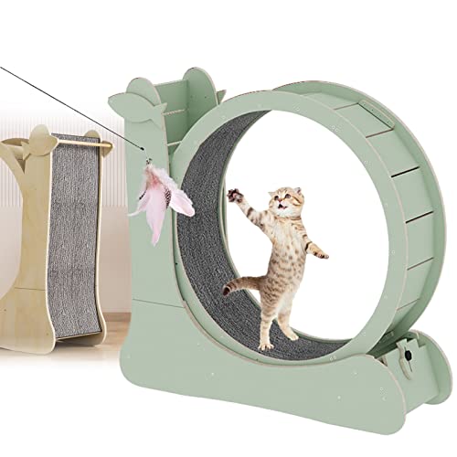json2xml Katzen Laufband Und Kratzbaum - 2 in 1 Holz Katzen Laufband Mit Katzenspielzeug Und Katzenlaufmatte,Sicherheitsfang/Geräuschloser Betrieb, 35,8 Zoll,Green json2xml Katzen Laufband Und Kratzbaum - 2 in 1 Holz Katzen Laufband Mit Katzenspielzeug Und Katzenlaufmatte,Sicherheitsfang/Geräuschloser Betrieb, 35,8 Zoll,Green von json2xml