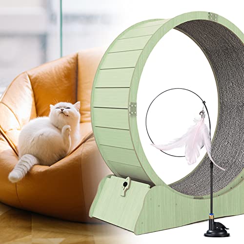Katzen Laufrad, Katzen Laufband Mit Katzen Spielzeug, Indoor Katzen Laufband - Sicheres Festes Schloss & Geräuscharmes Rad, Fitness Abnehmgerät Für Alle Katzen,maximale Belastung: 70 Kg,Green-L Katzen Laufrad, Katzen Laufband Mit Katzen Spielzeug, Indoor Katzen Laufband - Sicheres Festes Schloss & Geräuscharmes Rad, Fitness Abnehmgerät Für Alle Katzen,maximale Belastung: 70 Kg,Green-L von json2xml