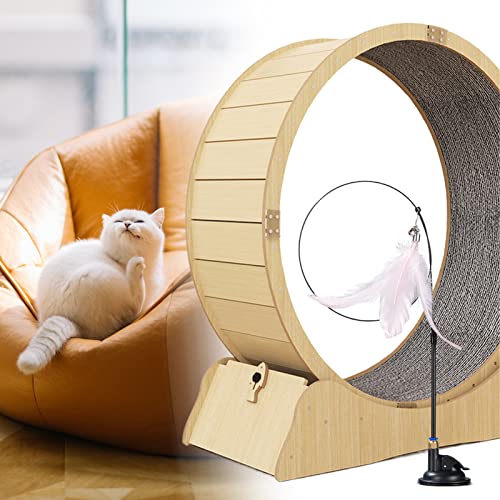 Katzen Laufrad, Katzen Laufband Mit Katzen Spielzeug, Indoor Katzen Laufband - Sicheres Festes Schloss & Geräuscharmes Rad, Fitness Abnehmgerät Für Alle Katzen,maximale Belastung: 70 Kg,Yellow-M Katzen Laufrad, Katzen Laufband Mit Katzen Spielzeug, Indoor Katzen Laufband - Sicheres Festes Schloss & Geräuscharmes Rad, Fitness Abnehmgerät Für Alle Katzen,maximale Belastung: 70 Kg,Yellow-M von json2xml