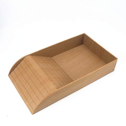 juler Badewanne mit Holzmaserung, Schildkröte, Eidechse, ABS-Kunststoff, abgestufter Futternapf, Klettern, Haustier, Sonnenterrasse (braun) von juler