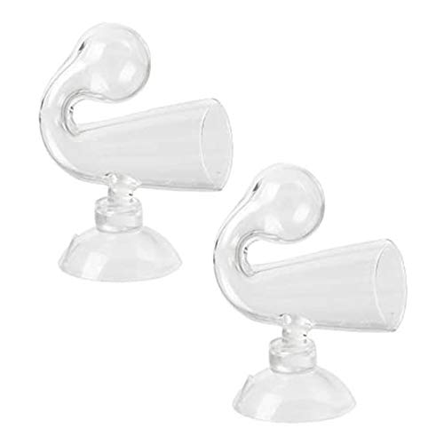 junao 2 Stück Checker Aquarium CO2, CO2 Drop Checker, Glass Drop Checker CO2, für Aquarium, Süßwasseraquarium, Pflanzgefäße von COMOYA