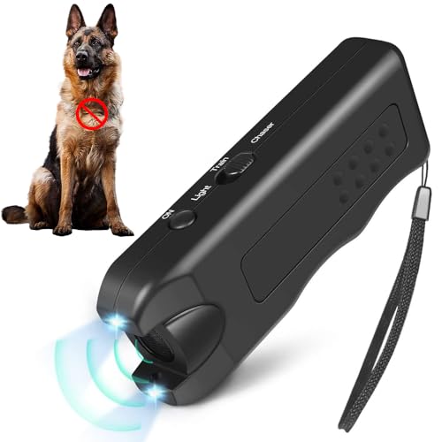 Ultrasonic Dog Repeller, 2025 Neu Handheld Hund Repeller Trainer Antibell für Hunde, Ultraschall Handheld Hunde Training für Hundetraining und Gehen Ultrasonic Dog Repeller, 2025 Neu Handheld Hund Repeller Trainer Antibell für Hunde, Ultraschall Handheld Hunde Training für Hundetraining und Gehen von kailisi