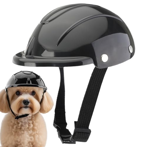 kaiop Hund Helm, Wasserdichter Hund Helm für Kleine Hunderassen, Winddichte Kopfbedeckung für Alle Rassen Katzen Welpen Reiten Camping Radfahren Reisen Outdoor kaiop Hund Helm, Wasserdichter Hund Helm für Kleine Hunderassen, Winddichte Kopfbedeckung für Alle Rassen Katzen Welpen Reiten Camping Radfahren Reisen Outdoor von kaiop