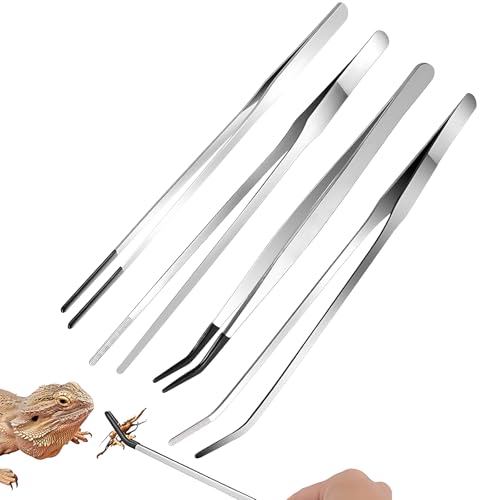 kaiyaya 4 Stück Aquarium Pinzetten Set, Pinzette Lang 27 cm mit Gummispitze, Gerade und Gebogene Pinzette Edelstahl Pinzetten Groß für Wasserpflanze Zange Futterzange Pflanzenpinzette Gartenarbeiten kaiyaya 4 Stück Aquarium Pinzetten Set, Pinzette Lang 27 cm mit Gummispitze, Gerade und Gebogene Pinzette Edelstahl Pinzetten Groß für Wasserpflanze Zange Futterzange Pflanzenpinzette Gartenarbeiten von kaiyaya