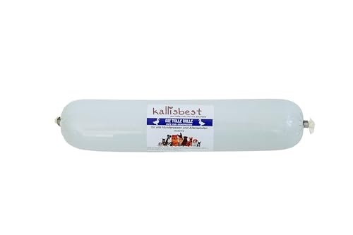 kallisbest Tolle Rolle Ente pur| Wurst aus 94% purem Entenfleisch| Vorteilepackung 14 x 200g| glutenfrei und ohne Zusatzstoffe| Für Katzen und Hunde ab der 4. Lebenswoche von kallisbest