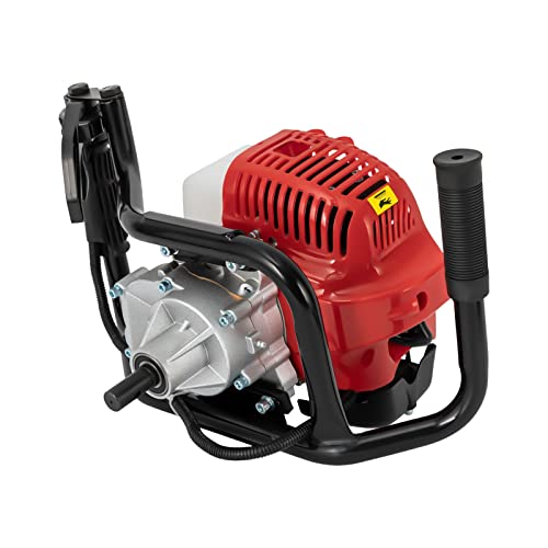 kangten 52 cc, 2 HP Benzin-Erdloch-Bohrer-Set mit 3-Bohrern, Bohrloch-Graber-Zaun Pfosten Ground Gardens Pflanzer-Bohrer-Werkzeug, leistungsstarker Zweitakt-Motor von kangten