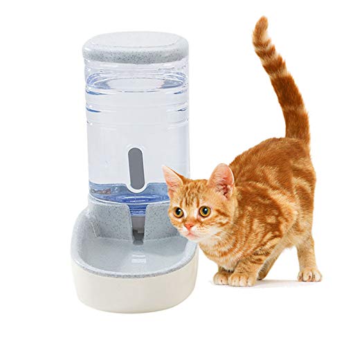 kathson Automatischer Wasserspender für Katzen und Hunde, für Kätzchen, Welpen, groß, kleine und mittelgroße Haustiere, Fütterung und Trinken, 3,8 l von kathson
