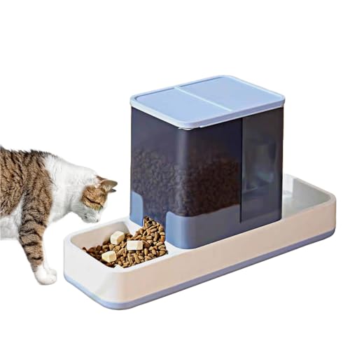 kathson Gravity Futter- und Wasserspender für Katzen, automatischer Futterspender für Hunde, 2-in-1, automatisches Futter- und Wassernapf, selbstfütterend, für Welpen, Kätzchen, Blau kathson Gravity Futter- und Wasserspender für Katzen, automatischer Futterspender für Hunde, 2-in-1, automatisches Futter- und Wassernapf, selbstfütterend, für Welpen, Kätzchen, Blau von kathson