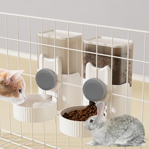 kathson Kaninchen Futterspender und Hund Wasserspender kathson Kaninchen Futterspender und Hund Wasserspender von kathson