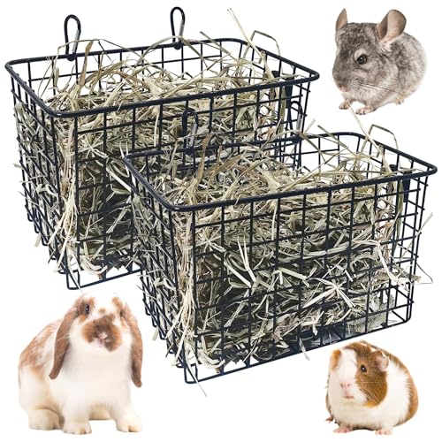 kathson Kaninchen-Heu-Futterspender aus Metall, 2 Stück kathson Kaninchen-Heu-Futterspender aus Metall, 2 Stück von kathson