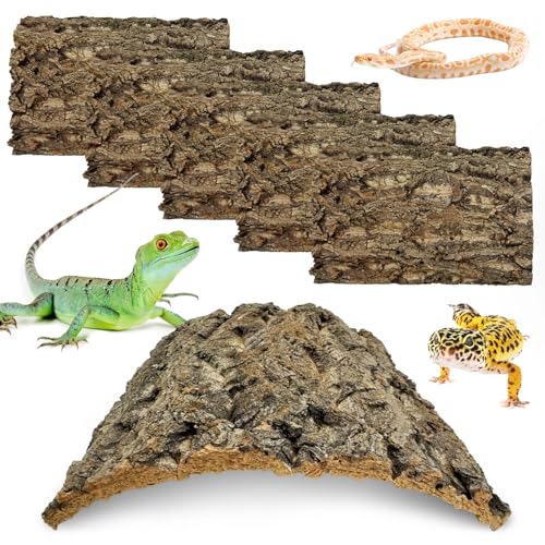 kathson Korkfliesen-Hintergrund, Rinde, 30 cm L x 20 cm B, Reptilien-Tank-Hintergrund, Terrarium, Wanddekoration, natürliche Reptilien-Klettermatte für Spinne, Gecko, Eidechse, Chamäleon, Bartdrache, kathson Korkfliesen-Hintergrund, Rinde, 30 cm L x 20 cm B, Reptilien-Tank-Hintergrund, Terrarium, Wanddekoration, natürliche Reptilien-Klettermatte für Spinne, Gecko, Eidechse, Chamäleon, Bartdrache, von kathson