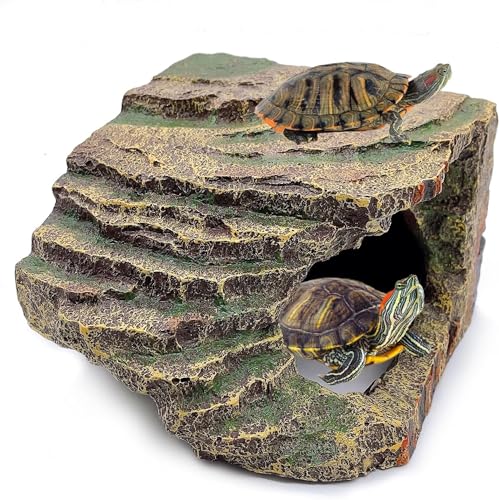 kathson Sonnenplattform für Schildkröten, Größe S (17 x 14 x 10 cm) von kathson