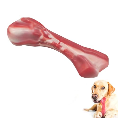 katmerio Hundespielzeug Unzerstörbares Kauspielzeug für Große Mittelgroße, Robustes Naturkautschuk Hundespielzeug für die Reinigung von Zähnen von katmerio