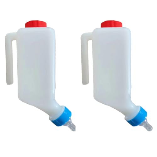 kawehiop 2 Paket/los Einzigartige Haustier Schnuller Imitieren Muttermilch Für Einfache Anpassung Und Auch, Der Fütterung Zeit Effizienter, 500 ml von kawehiop