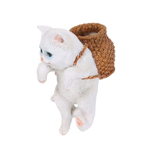 kawehiop Dreidimensionales Aquarium Ornament für eine lebendige Dekoration, hat eine Lange Nutzungsdauer und ist mit einem dreidimensionalen Rucksack ausgestattet, Weiß kawehiop Dreidimensionales Aquarium Ornament für eine lebendige Dekoration, hat eine Lange Nutzungsdauer und ist mit einem dreidimensionalen Rucksack ausgestattet, Weiß von kawehiop