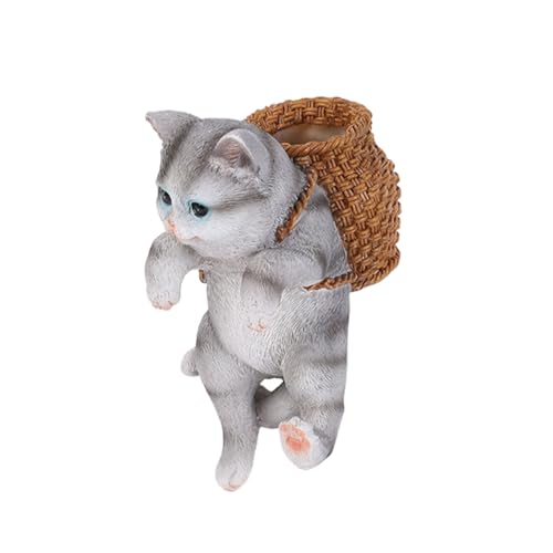 kawehiop Dreidimensionales Aquarium Ornament für eine lebendige Dekoration, hat eine Lange Nutzungsdauer und ist mit einem dreidimensionalen Rucksack ausgestattet, grau kawehiop Dreidimensionales Aquarium Ornament für eine lebendige Dekoration, hat eine Lange Nutzungsdauer und ist mit einem dreidimensionalen Rucksack ausgestattet, grau von kawehiop