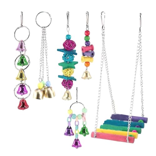 kawehiop Gefiederte Freunde Werden es lieben, multifunktionales Papageien Spielzeug Set, Vogel Kauspielzeug Set, Holz Vogelkäfig Spielzeug Sets, Vogel Spielzeug Set kawehiop Gefiederte Freunde Werden es lieben, multifunktionales Papageien Spielzeug Set, Vogel Kauspielzeug Set, Holz Vogelkäfig Spielzeug Sets, Vogel Spielzeug Set von kawehiop