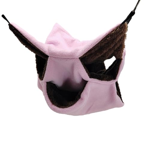kawehiop Papageien Hängemattenkäfig, 4 EIN/Auslässe, sicher und bequem, Hamster Hängematte zum Aufhängen, Plüsch Haustierkäfig, Hängematte, Kleiner Haustierkäfig, Rosa kawehiop Papageien Hängemattenkäfig, 4 EIN/Auslässe, sicher und bequem, Hamster Hängematte zum Aufhängen, Plüsch Haustierkäfig, Hängematte, Kleiner Haustierkäfig, Rosa von kawehiop
