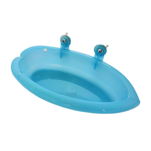 kawehiop Spiegel Vogelbadewanne, praktisch und praktisch für Heimvögel, langlebige Konstruktion, Mall Vogelbadewanne mit Spiegel aus Kunststoff, Ohne Spiegel kawehiop Spiegel Vogelbadewanne, praktisch und praktisch für Heimvögel, langlebige Konstruktion, Mall Vogelbadewanne mit Spiegel aus Kunststoff, Ohne Spiegel von kawehiop