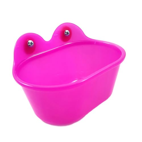 kawehiop Spiegel Vogelbadewanne, praktisch und praktisch für Heimvögel, langlebige Konstruktion, Mall Vogelbadewanne mit Spiegel aus Kunststoff, Purpurrot kawehiop Spiegel Vogelbadewanne, praktisch und praktisch für Heimvögel, langlebige Konstruktion, Mall Vogelbadewanne mit Spiegel aus Kunststoff, Purpurrot von kawehiop