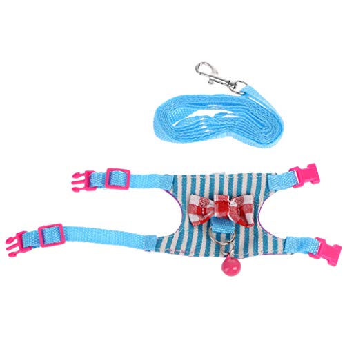 kdjsic Hamster Rabbit Harness Leash Set für Frettchen Meerschweinchen Small Pet Chest Strap kdjsic Hamster Rabbit Harness Leash Set für Frettchen Meerschweinchen Small Pet Chest Strap von kdjsic