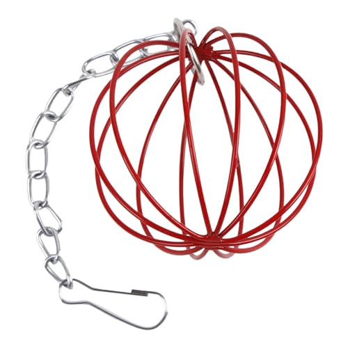 Edelstahl Feeder Ball, Hängende Futterraufe Aus Metall, Geeignet Für Fütterung Von Kaninchen, Meerschweinchen, Chinchillas Und Hamstern Edelstahl Feeder Ball, Hängende Futterraufe Aus Metall, Geeignet Für Fütterung Von Kaninchen, Meerschweinchen, Chinchillas Und Hamstern von kdkskss