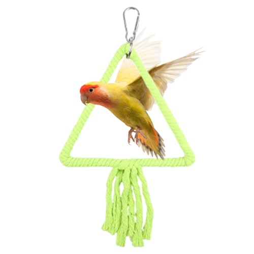 KDKSSS Birds Gym Stand Toy, Hangable Birdcages Swing Toys, Birds Chew Toy, Swinging Bird Barch, Small Animal Supplies, Grinding Chewing Toys for Small Bird KDKSSS Birds Gym Stand Toy, Hangable Birdcages Swing Toys, Birds Chew Toy, Swinging Bird Barch, Small Animal Supplies, Grinding Chewing Toys for Small Bird von kdkskss
