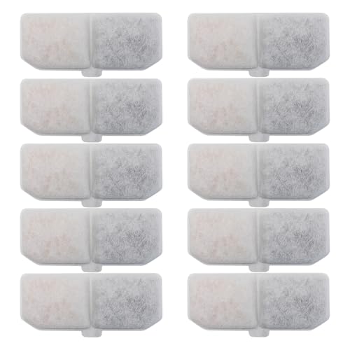 Katzenbrunnenfilter, 10 Aktivkohlefilter Für Katzenbrunnen, Effektiv Wasserverunreinigungen Filtern Und Geruch Beseitigen, Zubehör Für Haushaltsgeräte Katzenbrunnenfilter, 10 Aktivkohlefilter Für Katzenbrunnen, Effektiv Wasserverunreinigungen Filtern Und Geruch Beseitigen, Zubehör Für Haushaltsgeräte von kdkskss