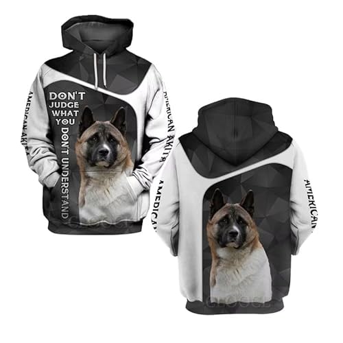 keephenDE Männer Hoodie Netter Mops Hund Pfote 3D Gedruckt Frauen Kapuzenpulli Langarm Pullover keephenDE Männer Hoodie Netter Mops Hund Pfote 3D Gedruckt Frauen Kapuzenpulli Langarm Pullover von keephenDE