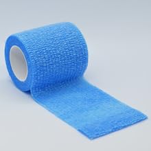 selbstklebende elastische Haustierbandage, 8 Rollen Kohäsionsbandage Vliesbandage Konsistente Bandagen Gummiband 10cm x 4.5cm von kelav