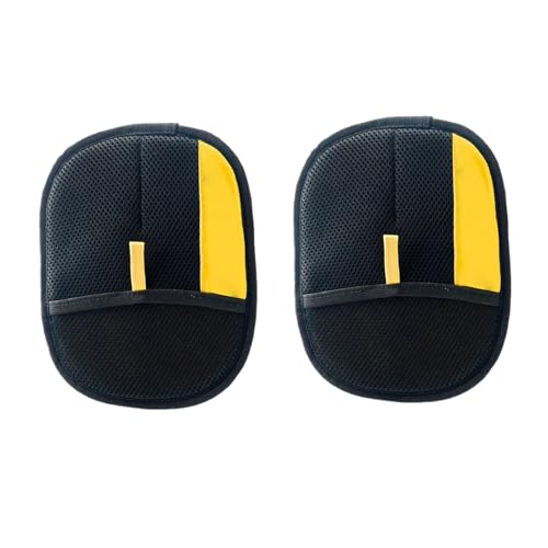 keloppasit 2 x Tierhaarentfernungshandschuhe, 23 x 18 x 2 cm, wiederverwendbare Zwei-Wege-Handschuhe, statische Entfilzungshandschuhe, Katzenhandschuhe zur Fellpflege, für Kleidung, Couch, Teppich von keloppasit