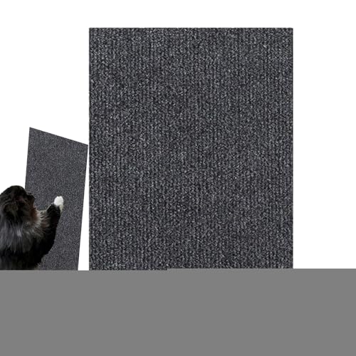 keloppasit Katzenkratzteppich, Katzenkratzmatte - Selbstklebende zuschneidbare Katzenmatte | Flaches Kratzpad, Katzenkratzpad als Ersatz für Kratzbäume, Kratzbaumregale von keloppasit