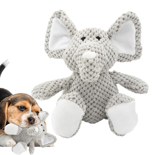 keloppasit Quietschendes Stofftier-Hundespielzeug, knisterndes Hundespielzeug, kleines Welpenzubehör, Knochen- oder Elefantenform, um sie auf Reisen zu Hause zu beschäftigen keloppasit Quietschendes Stofftier-Hundespielzeug, knisterndes Hundespielzeug, kleines Welpenzubehör, Knochen- oder Elefantenform, um sie auf Reisen zu Hause zu beschäftigen von keloppasit