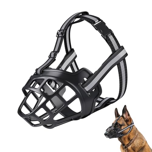 keyxer Maulkorb für Hund, Verstellbare Maulkorb Hund,Giftköderschutz für Kleine, Mittlere mit Verstellbaren Riemen, Verhindert Bellen keyxer Maulkorb für Hund, Verstellbare Maulkorb Hund,Giftköderschutz für Kleine, Mittlere mit Verstellbaren Riemen, Verhindert Bellen von keyxer