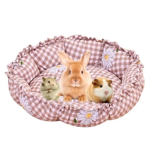 kidemlra 2-in-1 Meerschweinchenbetten, Versteck Bett Kaninchenhaus Höhle Zubehör, Hamsterbett Igelbett für Hamster, Igel, Eichhörnchen, Schildkröte, Eidechse und andere Kleintiere kidemlra 2-in-1 Meerschweinchenbetten, Versteck Bett Kaninchenhaus Höhle Zubehör, Hamsterbett Igelbett für Hamster, Igel, Eichhörnchen, Schildkröte, Eidechse und andere Kleintiere von kidemlra
